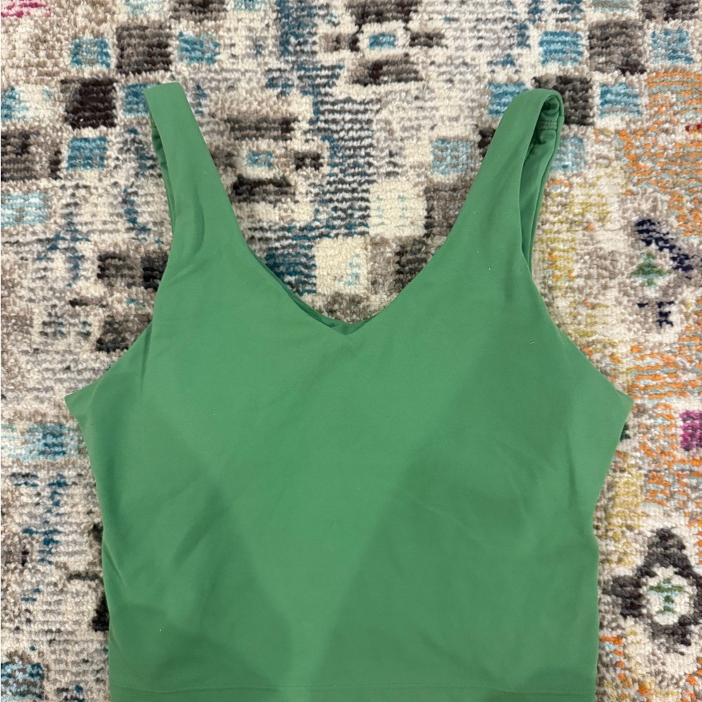 Athleta Vibrant Green Top